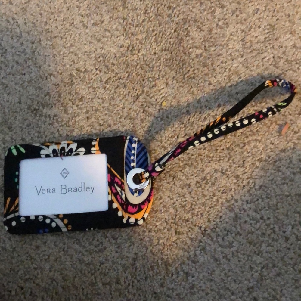 vera bradley luggage tag
